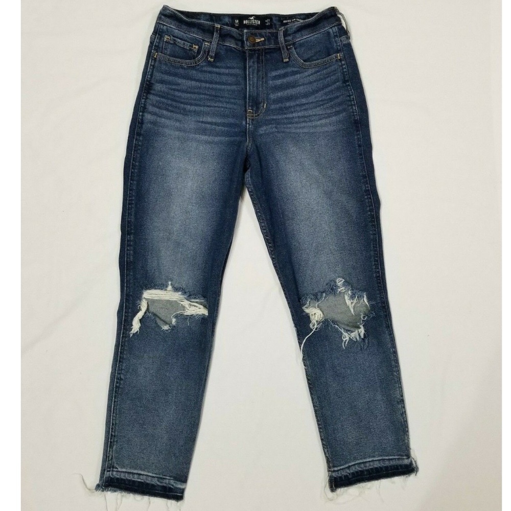 Hollister High Rise Slim Straight Vintage Stretch Jeans 5R 27W